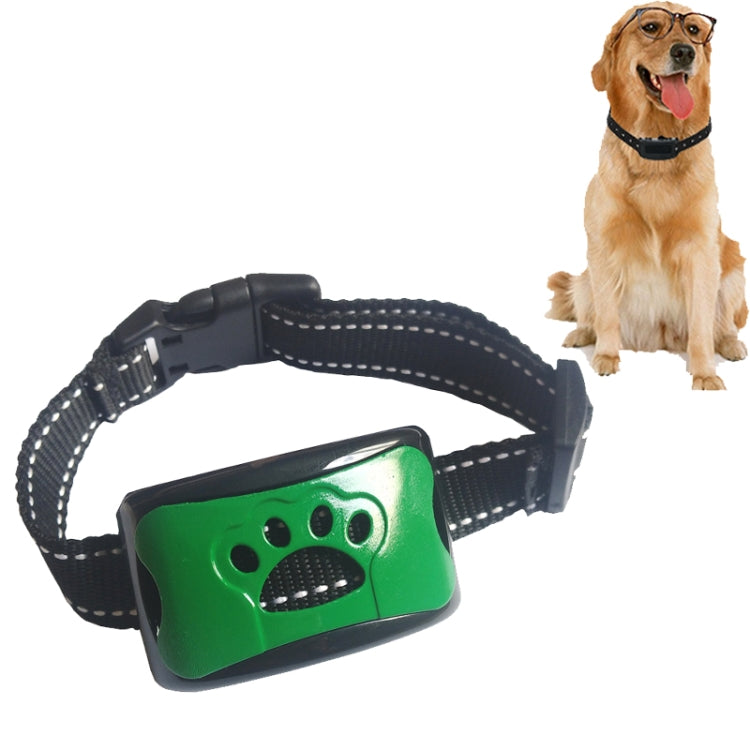 Rechargeable Waterproof Intelligent Identification Automatic Lock Bark Stop(Green) - Training Aids by PMC Jewellery | Online Shopping South Africa | PMC Jewellery