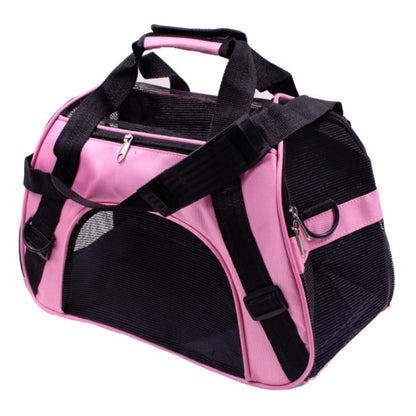 Portable Pet Backpack Dog Go Out Messenger Folding Bag Pet Supplies, Specification: Small(Pink) - Pet Bags by PMC Jewellery | Online Shopping South Africa | PMC Jewellery