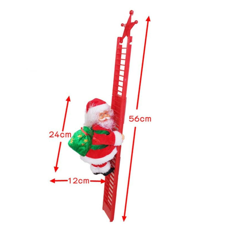 Electric Santa Claus Toy Christmas Children Gift Decoration, Specification: Red Ladder - Ornaments by PMC Jewellery | Online Shopping South Africa | PMC Jewellery