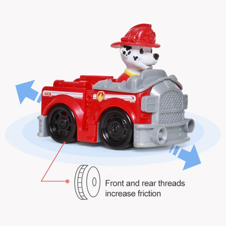 Patrol dog Puppy Patrol car toys Figures + Toy Vehicle Model for Children Gifts(Rocky) - Model Toys by PMC Jewellery | Online Shopping South Africa | PMC Jewellery
