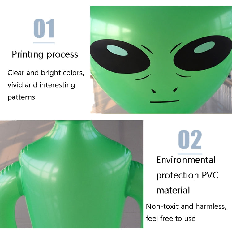 Balloon Model Photography Props Inflatable Alien KTV Bar Doll Balloon Halloween Party Doll Balloon, Colour: Green(90cm) - Balloons by PMC Jewellery | Online Shopping South Africa | PMC Jewellery