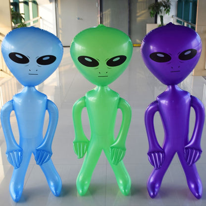 Balloon Model Photography Props Inflatable Alien KTV Bar Doll Balloon Halloween Party Doll Balloon, Colour: Blue(90cm) - Balloons by PMC Jewellery | Online Shopping South Africa | PMC Jewellery