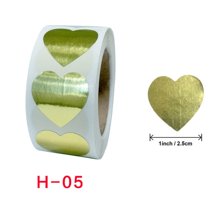 5 PCS Baking Handmade Decorative Stickers Label, Size: 2.5 cm / 1 inch(H-05) - Sticker & Tags by PMC TechLife | Online Shopping South Africa | PMC TechLife