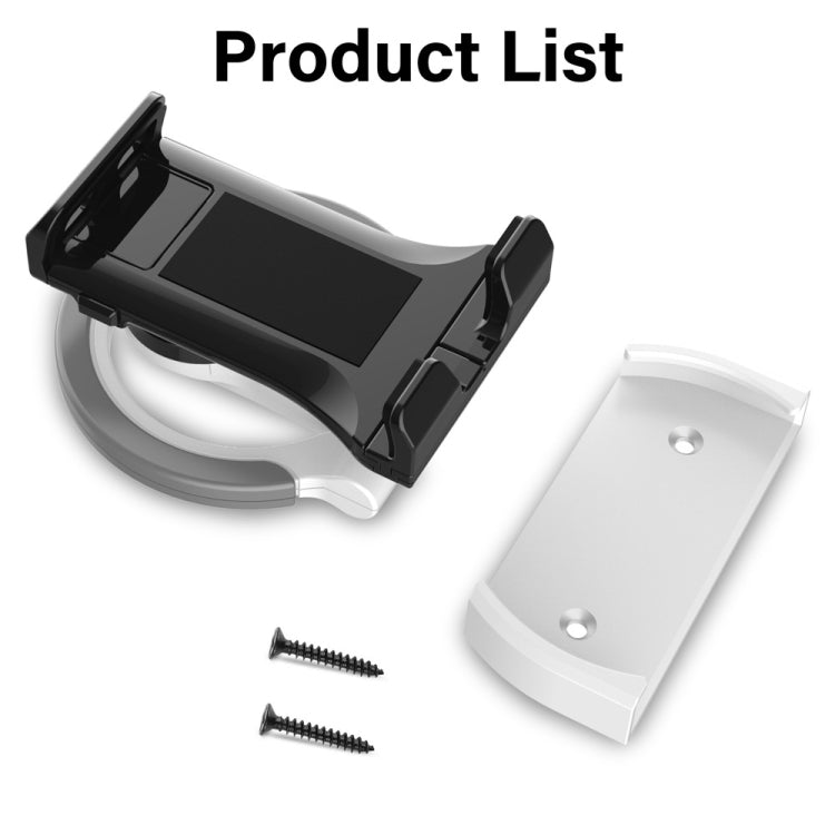 Two-in-one Multifunctional Wall-mounted Desktop Phone Computer Bracket(Black Chuck) - Desktop Holder by PMC TechLife | Online Shopping South Africa | PMC TechLife