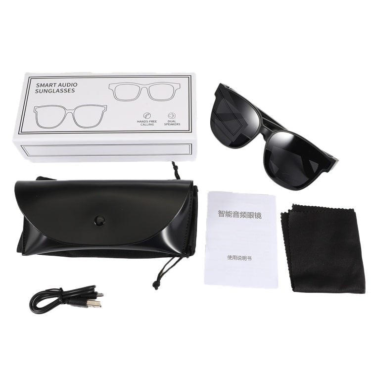 A13 Smart Audio Sunglasses Bluetooth Earphone(Dark Green) - Bluetooth Earphone by PMC TechLife | Online Shopping South Africa | PMC TechLife