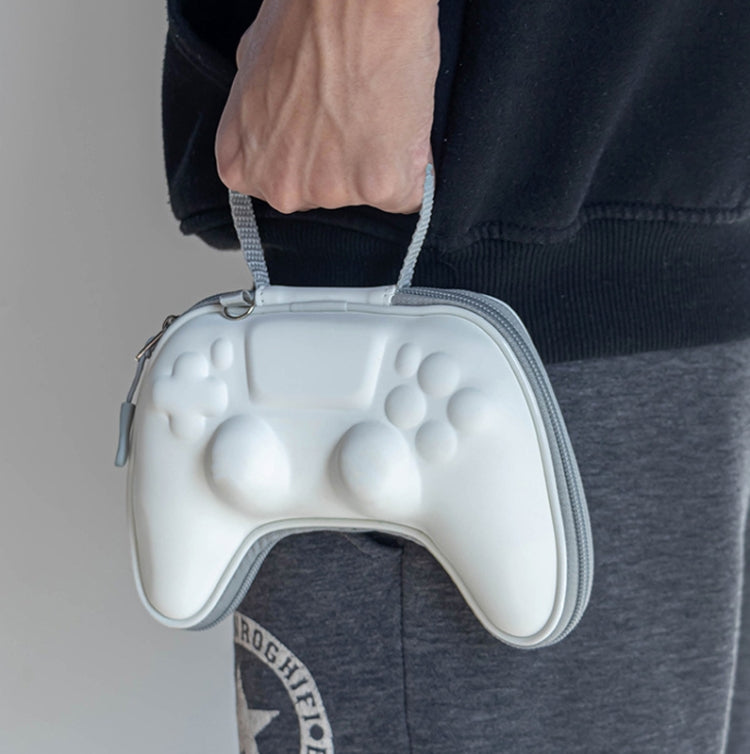 2 PCS Gamepad Storage Bag EVA Portable Protective Cover For PS5(White) - Bags by PMC Jewellery | Online Shopping South Africa | PMC Jewellery