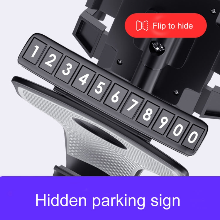 Car Mobile Phone Holder Car Dashboard Rearview Mirror Navigation Bracket With Stop Sign - free shipping - PMC TechLife - Order now!