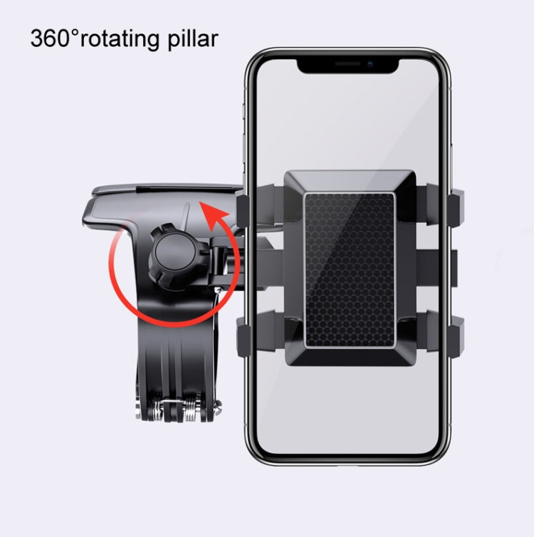 Car Mobile Phone Holder Car Dashboard Rearview Mirror Navigation Bracket With Stop Sign - free shipping - PMC TechLife - Order now!