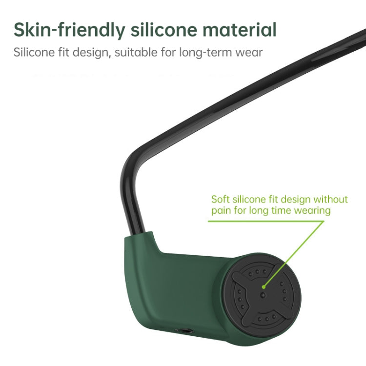 K3 Bone Conduction Bluetooth 5.0 Wireless Headphones Waterproof Headphones 16GB RAM(Gray) - Bluetooth Earphone by PMC Jewellery | Online Shopping South Africa | PMC Jewellery