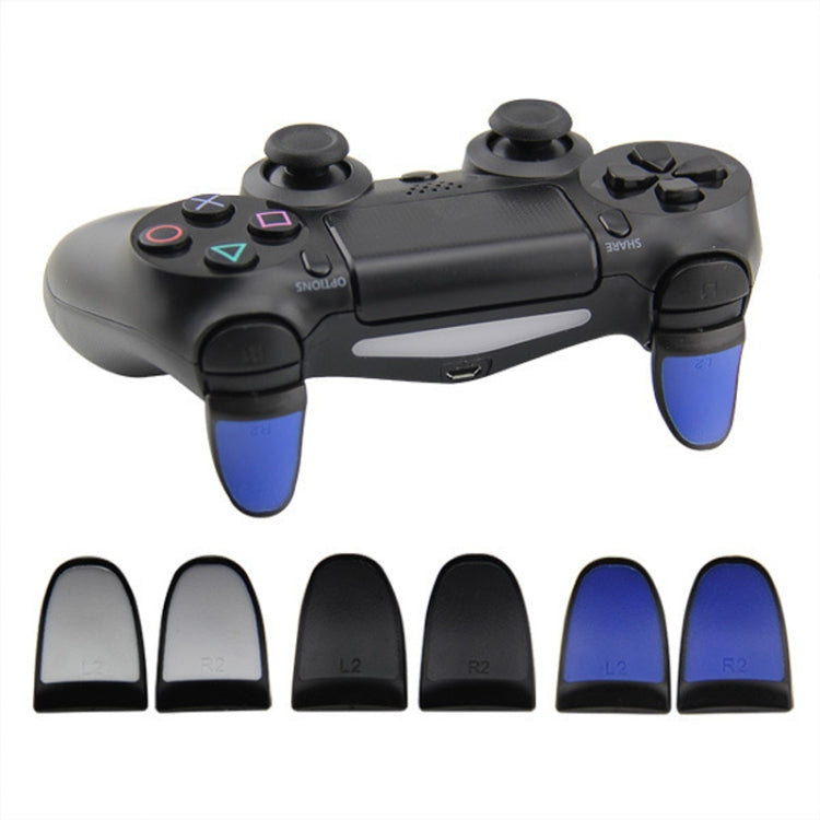 2 Pairs Gamepad Extended Buttons L2R2 Buttons Suitable For PS4(Blue) - Gamepads by PMC Jewellery | Online Shopping South Africa | PMC Jewellery