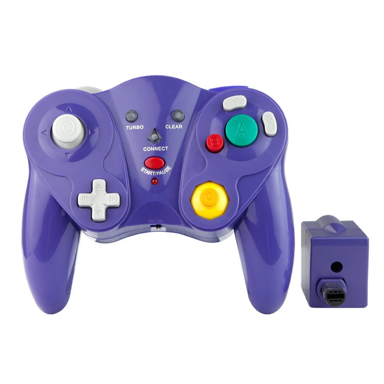 HY-5201 2.4HGz Wireless Gamepad For Nintendo NGC, Color of the product: Purple - Gamepads by PMC Jewellery | Online Shopping South Africa | PMC Jewellery