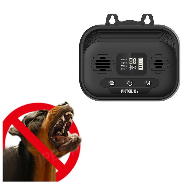 Pet Products Ultrasonic Bark Stopper Dog Trainer Indoor And Outdoor Dog Repeller, Specification: Black Smart Edition - Training Aids by PMC Jewellery | Online Shopping South Africa | PMC Jewellery