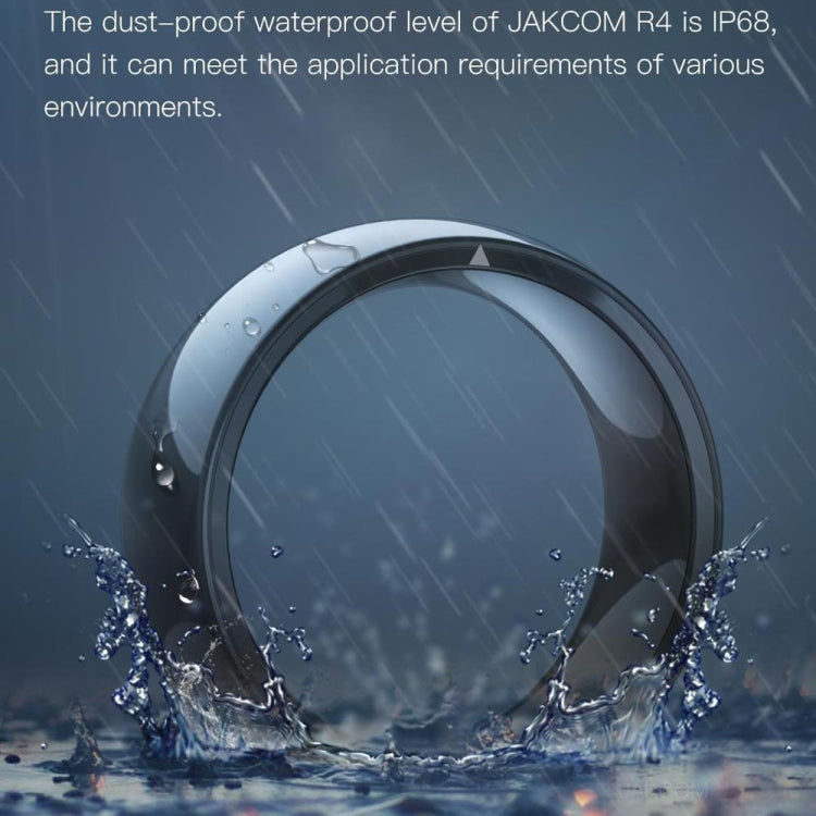 JAKCOM R4 Smart Ring Multifunctional Lord Of The Rings, Size: 57.1mm for Apple & Android(Number 8) - Smart Rings / Smart Telephones by JAKCOM | Online Shopping South Africa | PMC Jewellery | Buy Now Pay Later Mobicred