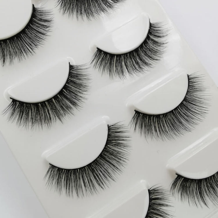 2 PCS 4 Pairs In One Box Handmade Mink False Eyelashes Slender And Long Three-Dimensional Multilayer Eyelashes(G102) - Eyes by PMC Jewellery | Online Shopping South Africa | PMC Jewellery