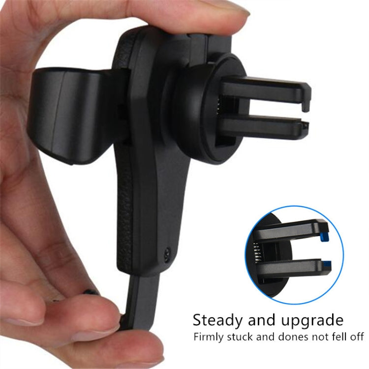 Car Air Vent Mount Gravity Phone Holder Universal Gravity Smartphone Support Black - Car Holders by PMC TechLife | Online Shopping South Africa | PMC TechLife
