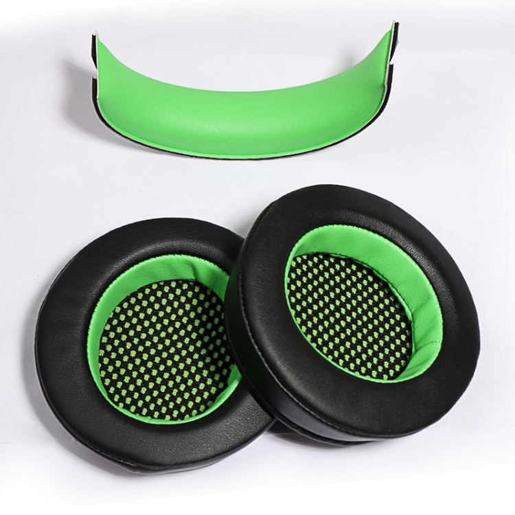 2 PCS Gaming Headset Case Headphone Beam For Edifier HECATE G4 Head Beam (Green) - Earmuff & Pad by PMC Jewellery | Online Shopping South Africa | PMC Jewellery