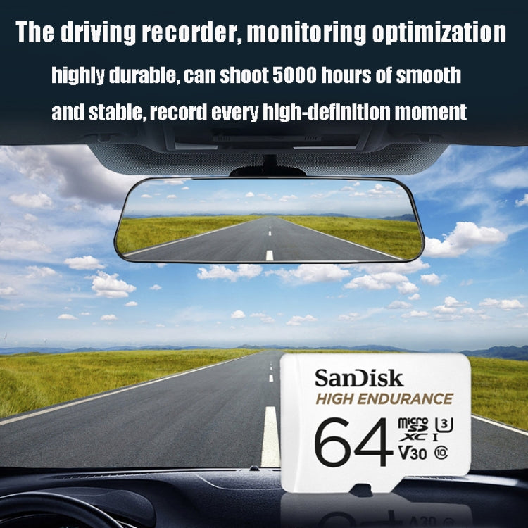 SanDisk U3 Driving Recorder Monitors High-Speed SD Card Mobile Phone TF Card Memory Card, Capacity: 256GB - Micro SD Card by SanDisk | Online Shopping South Africa | PMC Jewellery | Buy Now Pay Later Mobicred