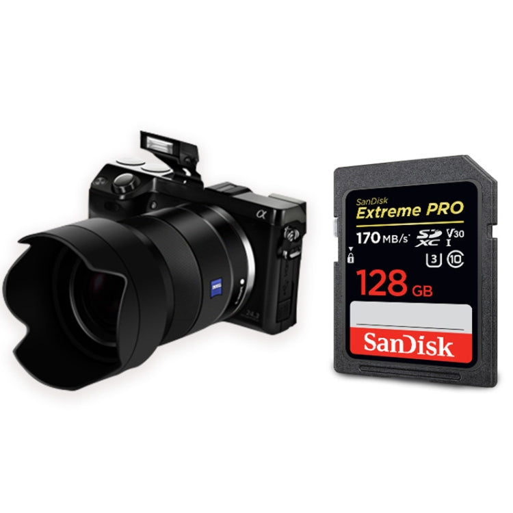 SanDisk Video Camera High Speed Memory Card SD Card, Colour: Black Card, Capacity: 128GB - SD Card by SanDisk | Online Shopping South Africa | PMC Jewellery