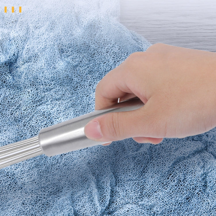 2 PCS Manual Whisk Stainless Steel Glass Bead Egg Whisk Kitchen Household Hand-Held Baking Tools Type B 10 Inch - Stirrer & Squeezer by PMC TechLife | Online Shopping South Africa | PMC TechLife
