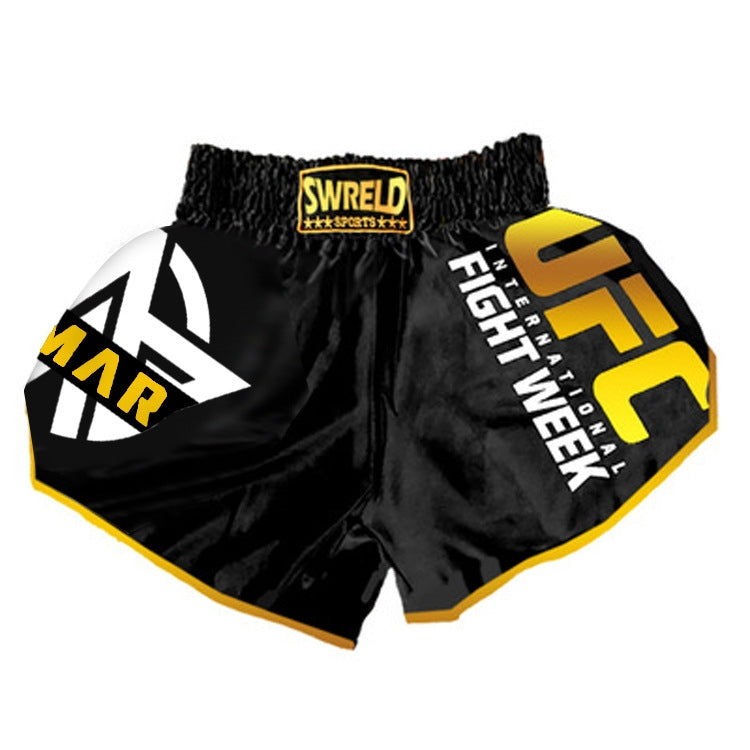 SWERLD Boxing/MMA/UFC Sports Training Fitness Shorts, Size: XXL(3) - Sports Shorts by SWERLD | Online Shopping South Africa | PMC Jewellery