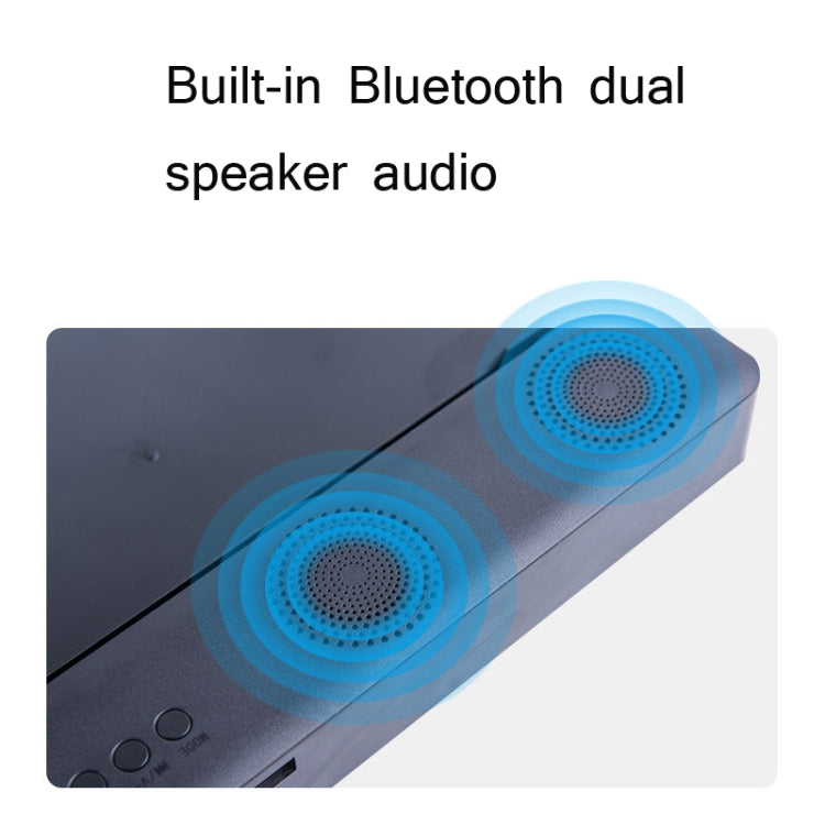 3D High-Definition Mobile Phone Screen Amplifier With Bluetooth Speaker Desktop Stand(Black) - Screen Magnifier by PMC TechLife | Online Shopping South Africa | PMC TechLife