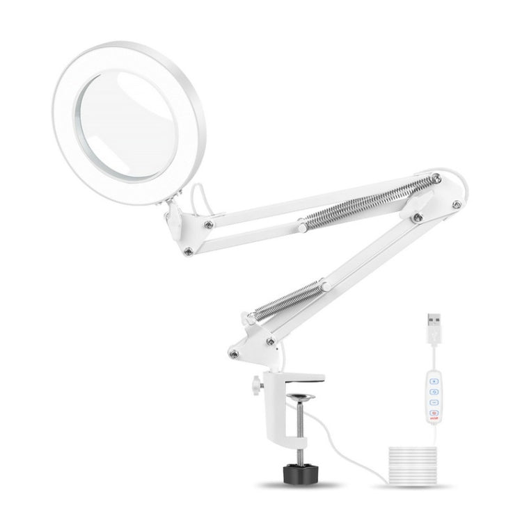 USB Desktop LED Ring Light Welding Auxiliary Magnifying Glass Lighting Desk Lamp - free shipping - PMC TechLife - Order now!