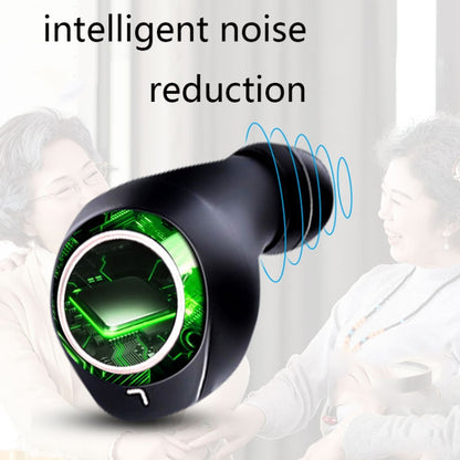 GM-305 Binaural Magnetic Rechargeable Hearing Aid Wireless Elderly Voice Amplifier(Black) - Hearing Aids by PMC Jewellery | Online Shopping South Africa | PMC Jewellery