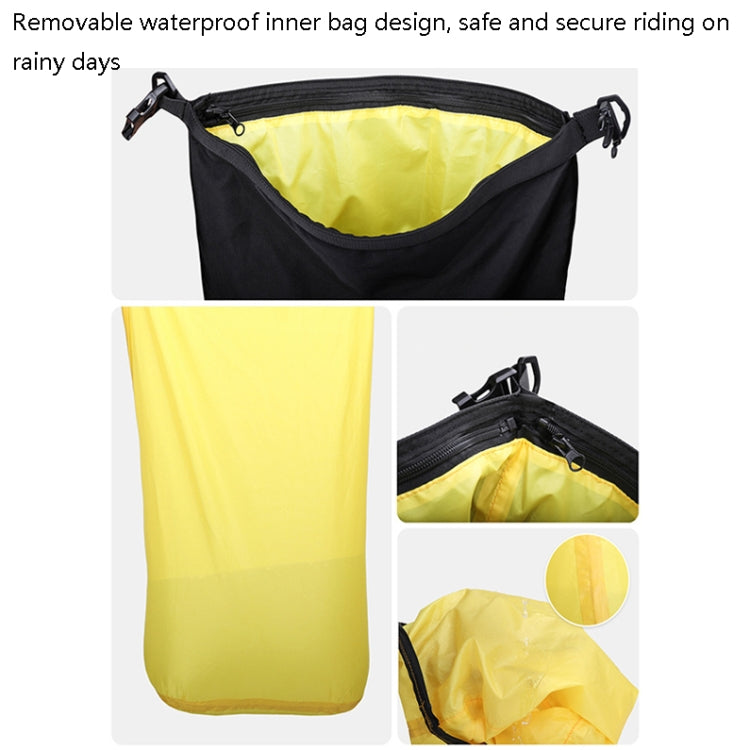 Rhinowalk Multi-Function Motorcycle Rear Seat Bag Combination Rear Shelf Pannier, Colour: Black 30L - free shipping - PMC TechLife - Order now!