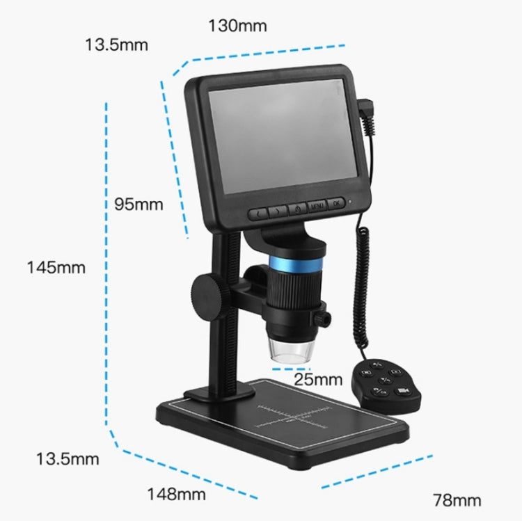 5 Inch Electron Microscope 1080P HD USB Repair Inspection Magnifying Glass - free shipping - PMC TechLife - Order now!