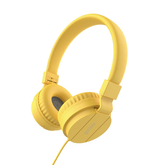 Gorsun GS-778 Mobile Phone Music Headset Wired Laptop Children Headphones(Yellow) - Headset & Headphone by PMC Jewellery | Online Shopping South Africa | PMC Jewellery