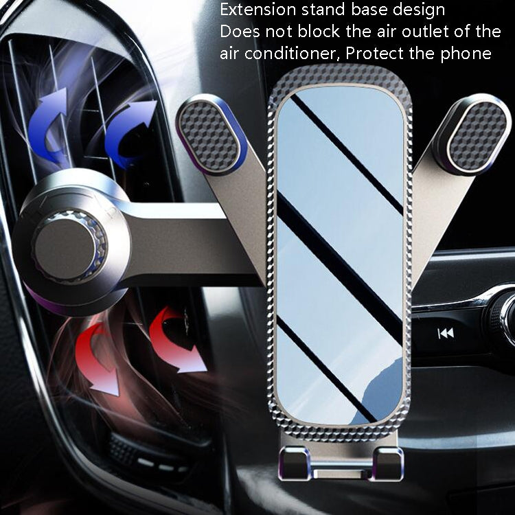 B-003 Car Mobile Phone Bracket Outlet Universal Extended Bracket(Black) - Car Holders by PMC TechLife | Online Shopping South Africa | PMC TechLife