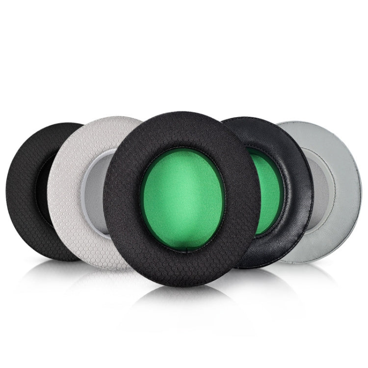 2 PCS Headset Sponge Case For Razer BlackShark V2/V2X/V2SE, Colour: Ellipse(Gray Net Gray Bottom) - Earmuff & Pad by PMC TechLife | Online Shopping South Africa | PMC TechLife