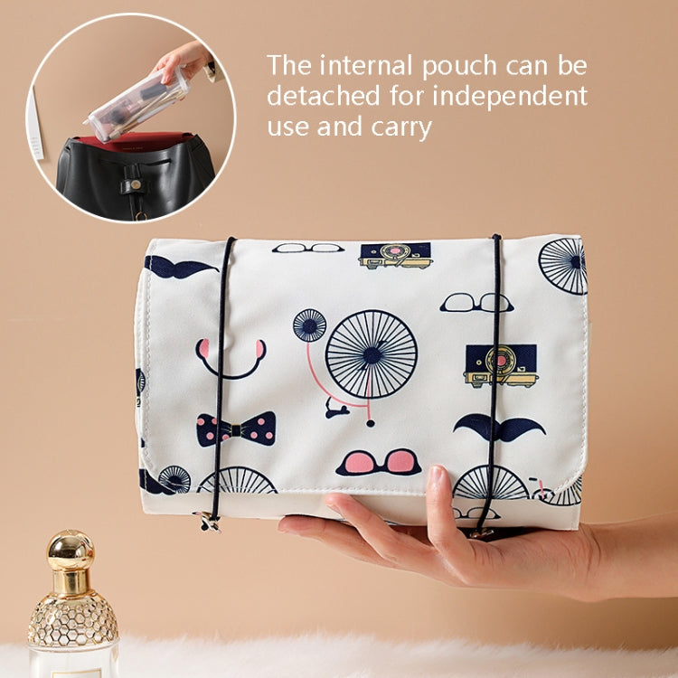 4 In 1 Multi-Function Cosmetics Storage Bag Removable Large Capacity Travel Convenient Cosmetic Bag Wash Bag, Colour: Upgrade Green - Storage Boxes by PMC Jewellery | Online Shopping South Africa | PMC Jewellery