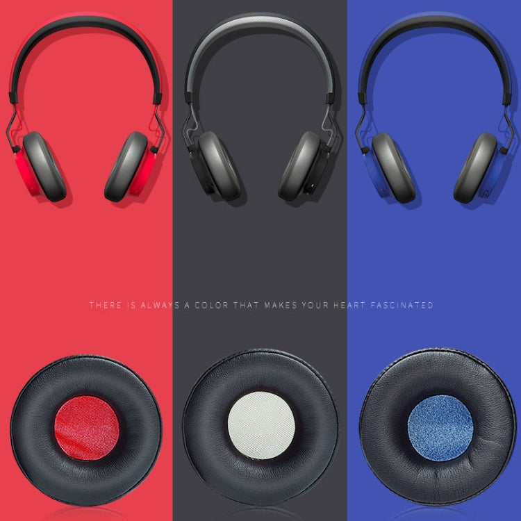 1 Pairs Headphone Sponge Cover Headphone Leather Cover For Jabra Revo Wireless, Colour: Black Black Net - Earmuff & Pad by PMC Jewellery | Online Shopping South Africa | PMC Jewellery