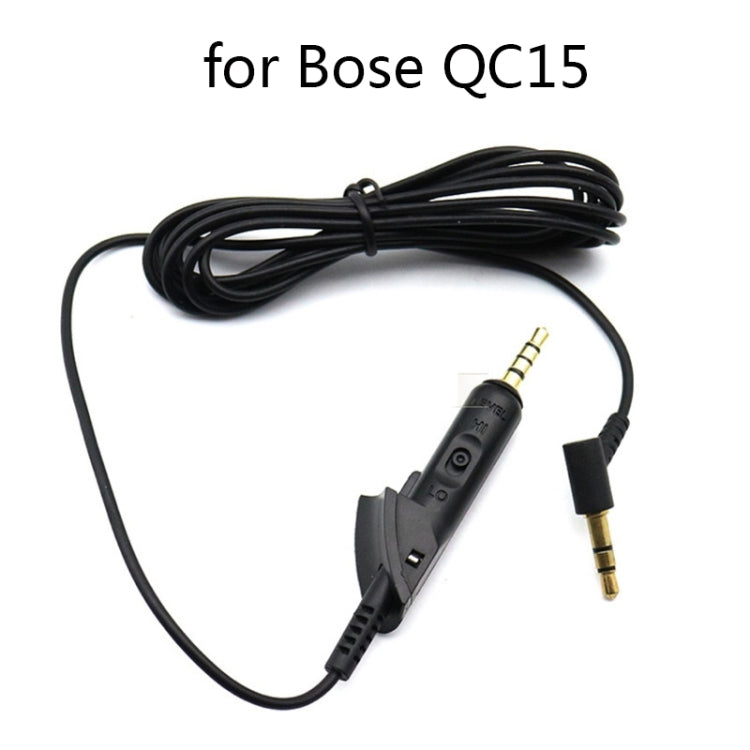3 PCS 3.5mm to 3.5mm Replacement Audio Cable For Bose QC15 / QC2, Length: 1.8 m - Cable & Splitter by PMC TechLife | Online Shopping South Africa | PMC TechLife