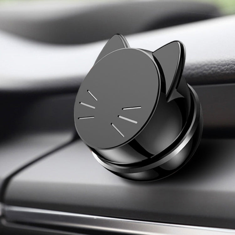 Multifunctional Magnetic Sticking Type Mobile Phone Car Holder(Black) - Car Holders by PMC TechLife | Online Shopping South Africa | PMC TechLife