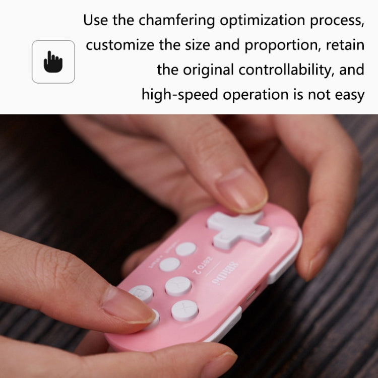 8Bitdo Zero2 Wireless Bluetooth Mini Handle For Switch / Windows / Android / MacOS / Steam / Respeberr(Yellow) - Gamepads by 8Bitdo | Online Shopping South Africa | PMC TechLife