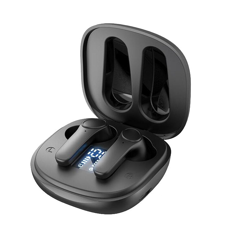 B11 TWS Bluetooth 5.0 Sports Wireless ANC Noise Cancelling In-ear Earphones with Charging Box, Support LED Power Display(Black) - TWS Earphone by PMC Jewellery | Online Shopping South Africa | PMC Jewellery