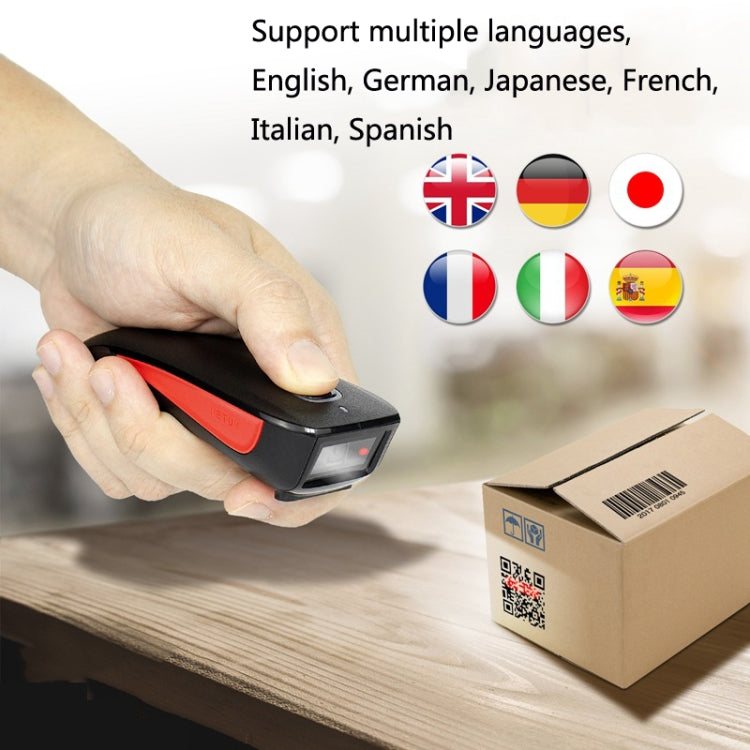 NETUM C750 Wireless Bluetooth Scanner Portable Barcode Warehouse Express Barcode Scanner, Model: C750 Two-dimensional - free shipping - PMC TechLife - Order now!