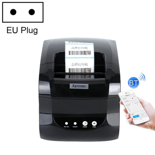 Xprinter XP-365B 80mm Thermal Label Printer Clothing Tag Supermarket Barcode Printer, Plug: EU Plug(Bluetooth Version) - Printer by Xprinter | Online Shopping South Africa | PMC Jewellery | Buy Now Pay Later Mobicred