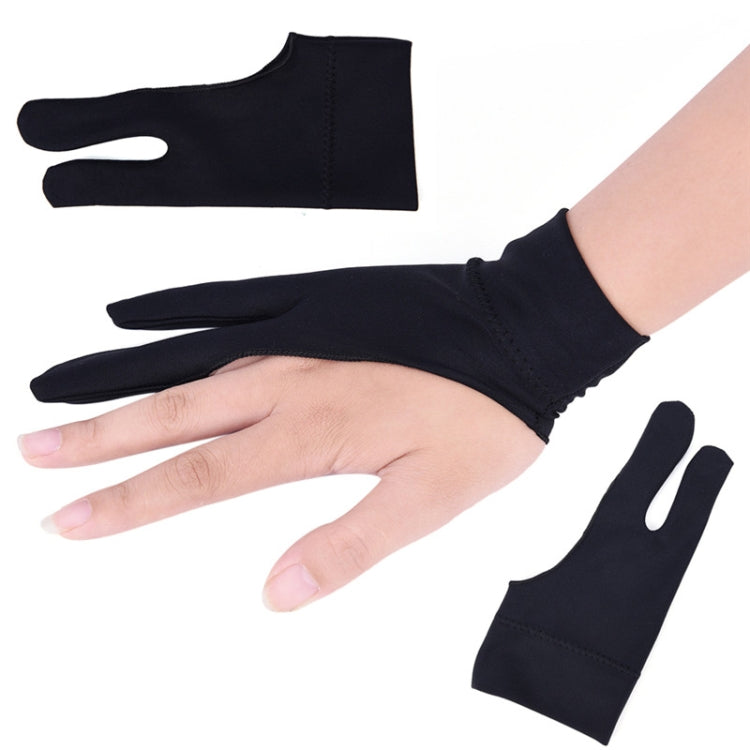 2 Finger Anti-fouling Drawing Glove for Graphics Drawing Tablet, Both for Right and Left Hand(For  men) - Others by PMC Jewellery | Online Shopping South Africa | PMC Jewellery