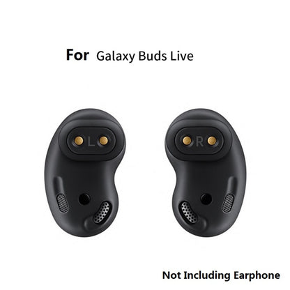 2 Sets Bluetooth Earphone Silicone Earplug Caps For Samsung Galaxy Buds Live(White-2 Pairs) - Anti-dust & Ear Caps by PMC Jewellery | Online Shopping South Africa | PMC Jewellery