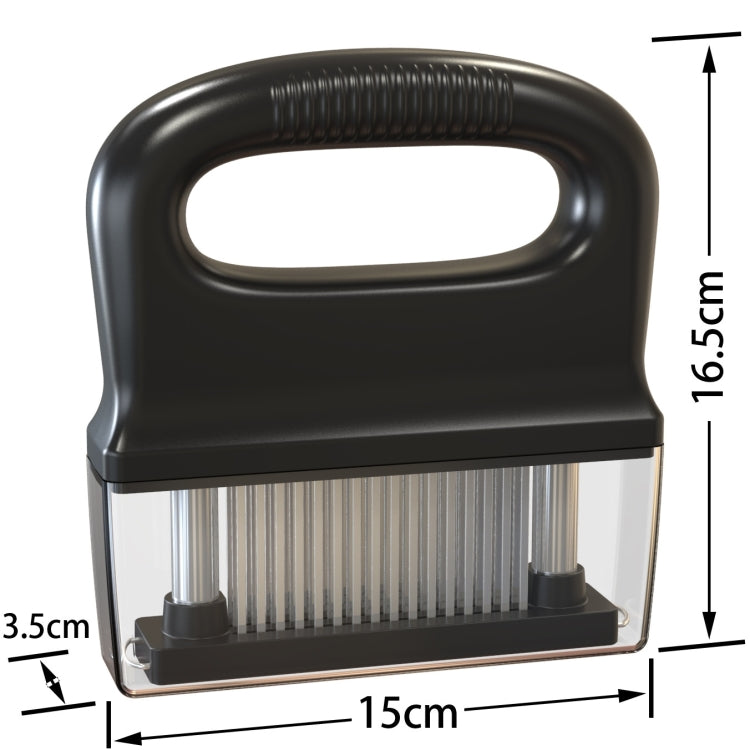 48 Pneumatizer With Handle Tender Meat Knuckle Utensils Kitchen Tool Barbecue Meat(Black) - free shipping - PMC TechLife - Order now!