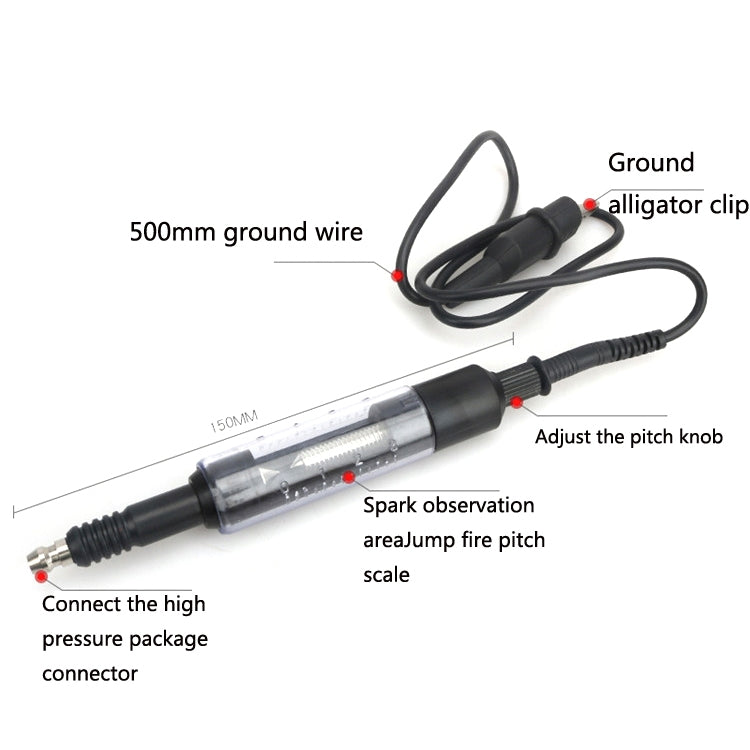 Automobile High-voltage Line Detector Spark Plug Tester Flashover Gauge Detector - Electronic Test by PMC TechLife | Online Shopping South Africa | PMC TechLife