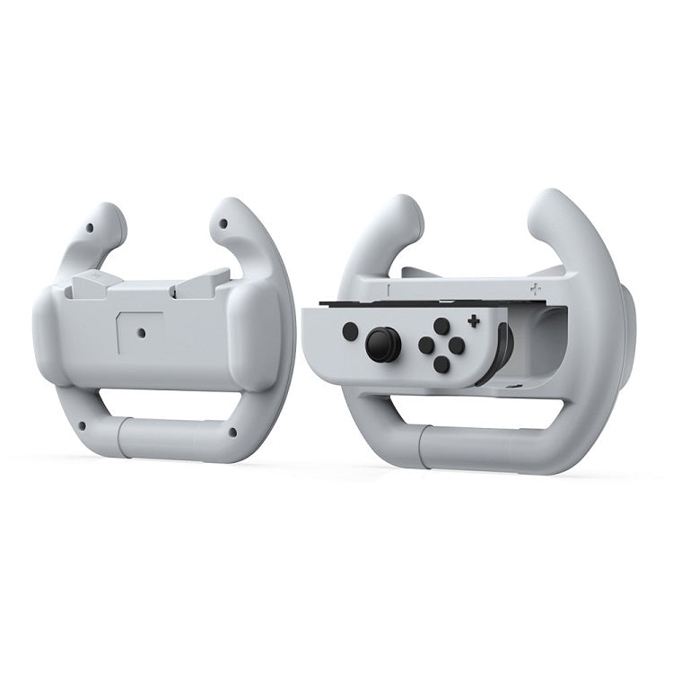 DOBE Left And Right Handle Steering Wheel For Switch OLED / Switch, Specification： Red + Blue（2PCS/Pack） - Gamepads by DOBE | Online Shopping South Africa | PMC TechLife