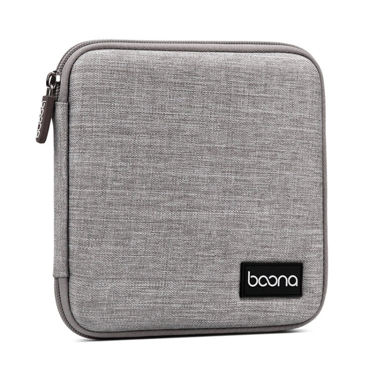 Baona BN-F021 Car Home DVD CD Storage Bag Game CD Storage Bag For PS4(Grey) - Bags by Baona | Online Shopping South Africa | PMC Jewellery | Buy Now Pay Later Mobicred