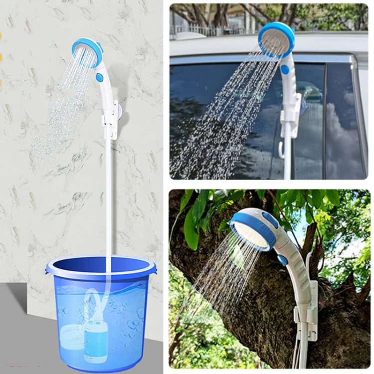 LLT-ES01 Electric Pet Shower Outdoor Camping Bath Device, Style: Standard (Sky Blue) - Shower Head by PMC Jewellery | Online Shopping South Africa | PMC Jewellery
