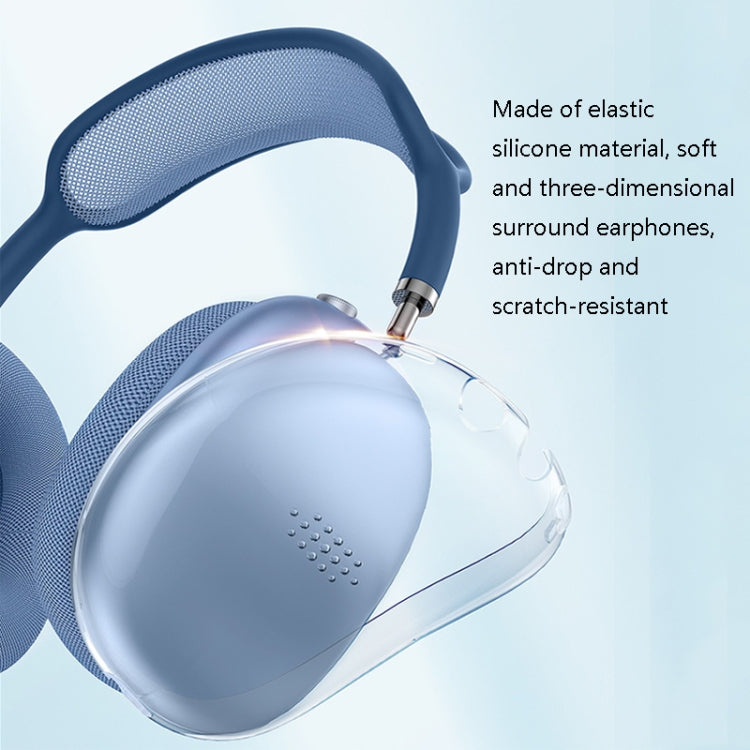 Oatsbasf  Full Coverage Anti-scratch Silicone Headphone Protective Case For AirPods Max(Headset Cover + Earphone Cap) - For AirPods Max by Oatsbasf | Online Shopping South Africa | PMC TechLife | Buy Now Pay Later Mobicred