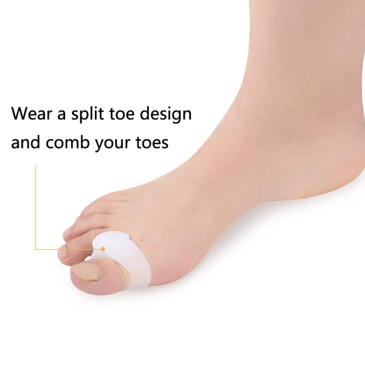 10 Pairs Great Toe Orthosis Separator Soft and Comfortable Toe Care Cover, Size: S(Skin Color) - Corrector by PMC Jewellery | Online Shopping South Africa | PMC Jewellery