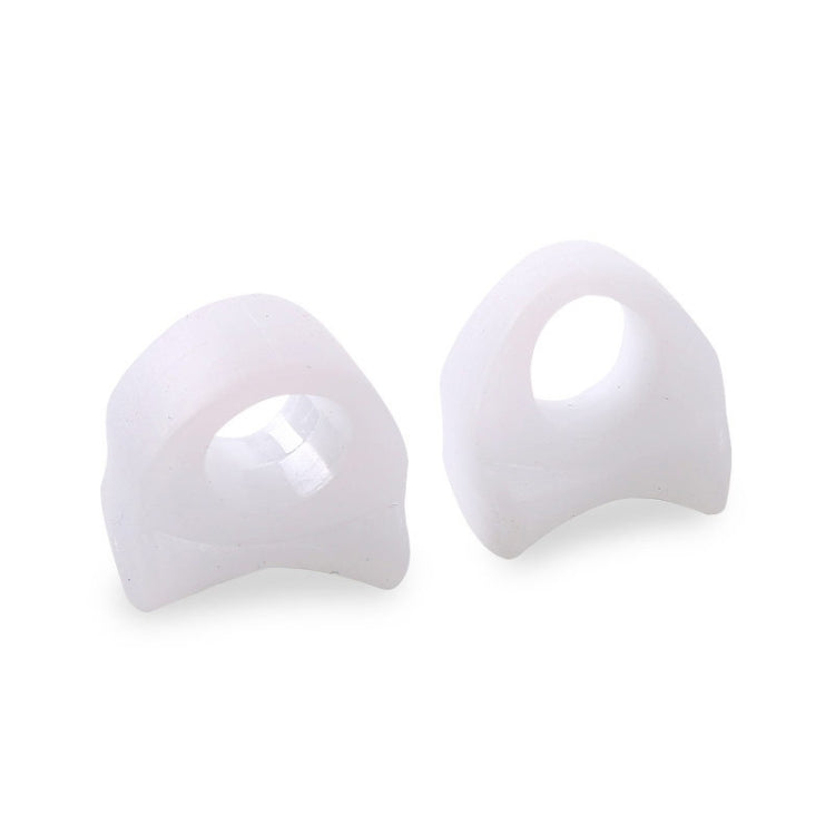 10 Pairs Great Toe Orthosis Separator Soft and Comfortable Toe Care Cover, Size: L(White) - Corrector by PMC Jewellery | Online Shopping South Africa | PMC Jewellery